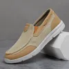 Dress Shoes Men Canvas Casual Breathable Loafers Boat Shoe 2023 Male Comfortable Outdoor Walking Classic Sneakers 230801