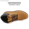 Ботинки весна и осенние мужские ботинки на открытом воздухе ботинки для ботинок мужское кружево без скольжения Unisex Work Sports Thos Plus 46 Zapatos de Hombre Z230803