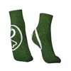 Chaussettes pour hommes Polyester Tube bas Vert Trèfle Feuille Concept Respirant Décontracté Chaussette Courte