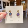 2023 nouvelles petites boucles d'oreilles fraîches simples et petites personnalité boucles d'oreilles en argent 925