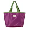 Sacos de compras grande com cordão saco de supermercado eco-friendly moda ombro dobrável portátil bolsa mercearia à prova d'água