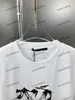 Xinxinbuy Men Designer Tee Tシャツ23SSパリグラフィティバードプリンティング半袖コットン女性ホワイトブルーグリーンS-XL