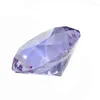 Dekorativa figurer 20mm-60mm K9 Crystal Diamond Paperweight Mixed Color 10st Glass Gem smycken dekoration hem paty dekor varor topp