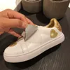 Love skórzane buty Dzieci Sneakers Designer 2023FW Nowe marka Buty sportowe dla chłopców i dziewcząt Dziewczyny Jesień Sneakery Białe kolory buty do biegania dla dzieci 26-35 cm