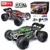 High End 1:16 Scale Large RC Cars LED Light 38km/h High Speed RC Car Toys for Adults Kids Remote Control Car 2.4G 4WD Off Road Monster Pickup Truck 2350