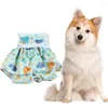 Fraldas para roupas de cachorro Calças fisiológicas para animais de estimação Reutilizáveis Confortáveis Solução de prevenção de manchas para uma vida feliz