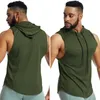 Yoga Outfit Merk Plain Tank Top Mannen Bodybuilding Singlet Gym Stringer Mouwloos Shirt Blanco Fitness Kleding Sportwear Muscle Vest