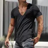 T-shirts pour hommes Chic Fitness Shirt Séchage rapide All Match Non-Fading Summer Men Sports T-Shirt Pullover Top