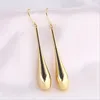 Dangle Earrings Korean Style 316 L Stainless Steel Women Length Drop 3 Colors Vacuum Plating No Fade Allergy Free