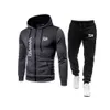 Survêtements pour hommes 2023 ensembles de sport pour hommes sweat + pantalon de survêtement costume survêtement chaud vêtements d'extérieur à capuche pour hommes tenue J230803