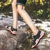 Sandália masculina plus size 11 12 esporte respirável homem maduro casual ao ar livre sapatos de praia vietnamita