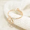 Labret piercing labial joias feitas à mão anel dedo do pé ajustável anillos mujer cheio de ouro 925 prata 15mm anéis de argola para mulheres pé boho 230802