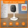 2MP 1080P HD Smart WiFi Camera Home Security IP Camera Baby Monitor, Prend en charge le stockage sur carte TF de 128 Go, détection de mouvement, télécommande, distance IR 5 m, avec câble USB