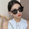 Новая роскошная дизайнерская коробка женская in ins red Star Litse Lines Sunglasses CH71465