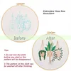 Produkte im chinesischen Stil, DIY-Blumen-Pflanzen-Muster-Stickset, Handarbeitswerkzeuge, bedruckter Stickstoff, runde Stickerei, DIY, Nähen, Basteln