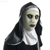 Партийная маски Хэллоуин ужас монахинь Маска Скари Маскарад Косплей Латекс Маска Смешная монахиня