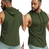 Yoga Outfit Merk Plain Tank Top Mannen Bodybuilding Singlet Gym Stringer Mouwloos Shirt Blanco Fitness Kleding Sportwear Muscle Vest