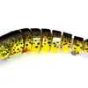 Appâts Leurres 819g 9segment Swimbait Pike Wobblers Crankbait Leurre De Pêche Multi Articulé Dur Appât Musky Naufrage Isca Artificia 230802