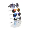 100 pçs suporte de rack de exibição de óculos de plástico para atacado 5 pares de óculos de sol suporte de exibição navio livre JL1760
