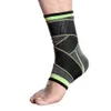 Ankelstöd värt 1 PC Sports Ankel Brace Compression Strap ärmar Support 3D Weave Elastic Bandage Foot Protective Gear Gym Fitness 230803