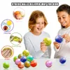 Dekompressionsleksak 18st stressbollar parti gynnar squishy pressar boll sensory leksaker för barn klassrum gåva autistiska barn prislåda fyllare 230802