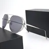 Sunglasses Evove 150mm Oversized Polarized Women Male Large Mirrored Sun Glasses For Female Polygon Shades Pink Gold Black Lens