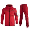 Chándales para hombre 2022 Traje de marca para hombre Sudadera con capucha Tech Algodón Estiramiento Ropa de entrenamiento Buena calidad Abrigo Pantalones de chándal Conjunto deportivo Ropa para hombre J230803