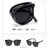 2023 Designerskie okulary przeciwsłoneczne luksusowe składane okulary przeciwsłoneczne modne okulary przeciwsłoneczne świąteczne plażę na zewnątrz gogle 2 kolory z pudełkiem
