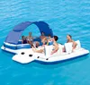 Ocean Paradise espreguiçadeira linha flutuante de água cama flutuante descanso linha de água flutuador de piscina