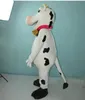 Milk Cow Mascot Costume Performance Symulacja Kreskówka Anime Postać Dorośli rozmiar Bożego Narodzenia na zewnątrz strój reklamowy