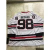 Yoga Outfit Hockey Jerseys Conner Bedard 98 Red White Color S-Xxxl Stitched Men Jersey Drop Delivery Sports Outdoors Fitness Supplies Dh3Ik