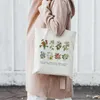 Сумки для покупок MOQ 30 Custom 8oz Cotton Tote Bag 38 42 см обработана повседневная работа ваш дизайн calico Printed Cretonne Eco Friendly Chintz