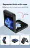 Slim Fit 360 ﾰ Ring Ring Rockproof Kickstand Car Mount Mount Case for Samsung Galaxy Z Flip 5G/Z Flip5 Cover