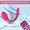 Vibrators Draadloze Bluetooth G Spot Dildo Vibrator voor Vrouwen APP Afstandsbediening Dragen Vibrerende Ei Clit Vrouwelijke Slipje Seksspeeltjes 230802