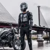 Motorradbekleidung Motorrad-Schutzpanzerjacke Motocross-Reitkörper Sommerjacke Rüstung mit Nackenpolstern Ganzkörper wasserdicht für Herren x0803