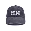 Party Hats Parent-Child Baseball Cap Mama Hat For Women Mini Sun Visor For Boy Girls broderade brev tvättade Cap L010