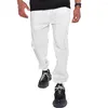 Pantalons pour hommes hommes Cargo cordon de serrage élastique taille à la cheville multi-poches doux respirant décontracté Streetwear pantalons longs