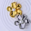 Crystal Pearl Flower Button for Shirt Coat Sweater Cute Flower Diy Sewing Buttons Clothing Accessories