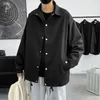 Hommes vestes Streetwear printemps décontracté solide Harajuku coupe-vent veste pour femme 230803