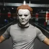 Máscaras de festa Halloween Michael Myers Mask Cosplay Movie Macmeyer Horror Latex Dressing Props 230802