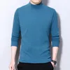 Erkek Tişörtler Erkek Giyim Giyim Sıradan Yumuşak Renkli Buzlu Tee Tee Top Sonbahar Kış Uzun Kollu Büyük Boy Gömlek