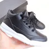 Jumpman 3S Kids Basketball Shoes Racer Blue Wizards UNC Cardinal Red 3S Black Cement Hur Ricane Infrared Boy Girls Youth Sports Sneakers Runner Trainers EU26-35
