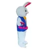 Easter Bunny Mascot Costume Customization Cartoon Rabbit Anime Theme Character Christmas Fancy Party Dress Carnival Unisex Adults Outfit