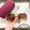 2024 Top designers New luxury designer Family G's new trendy men's ins net red same style personality square sunglasses women's GG1207SA