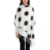 Scarves Football Soccer Ball Pattern Shawls And Wraps Evening Dresses Womens Dressy For Wear