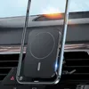 15W Fast Charging Wireless Phone Holder 360 Degree Adjust Phone Accessories Magnetic Car Phone Holder Wireless For iPhone