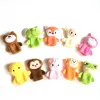 Doigt marionnettes animaux jouets dessin animé mignon animal en peluche marionnette jouet pour enfants gsh