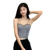 Damen-Tanks, Damen-Tanktop, Sommer, lässig, Camisoles, weiblich, ärmellos, Basic-Camis, Spaghettiträger, abgeschnittene Weste