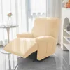 Stoelbekleding 1 2 3 4 Zits Fauteuil Sofa Relax Lazy Boy Cover Elastische Liggende Fauteuil Kussenovertrekken Meubels Protector 230802