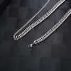 Chains Stainless Steel Fashion Cable Chain Cross Circle Punk Trend Minimalist Pendant Necklace Jewelry Gift For Friend